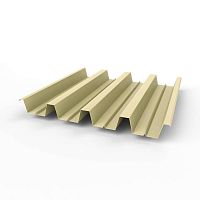 Профнастил оцинкованный с полимерным покрытием полиэстер Н60 buildstor 0,5х845мм RAL 1015 Светлая слоновая кость