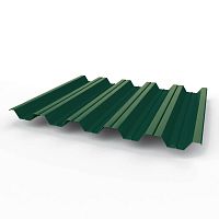 Профнастил НС35 - 0,8 -RAL 6005 оцинкованный, с полимерным покрытием (Полиэстер)