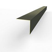 Планка угла внешнего RAL 6006 оцинкованная c порошковым покрытием 0,45мм