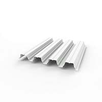 Профнастил оцинкованный с полимерным покрытием Н75 Grand line Optima 0,8х801мм RAL 9003