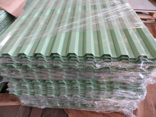 Профнастил оцинкованный с полимерным покрытием С21 Grand line Optima 0,45х1040мм RAL 3003 фото 4 Профнастил оцинкованный с полимерным покрытием С21 Grand line Optima 0,45х1040мм RAL 3003 фото 4