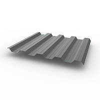 Профнастил НС44 (RAL 9023) 0,7х1047мм оцинкованный, с полимерным покрытием (Полиэстер)
