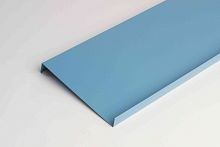 Отлив оконный оцинкованный c порошковым покрытием 1,5мм ширина менее 625 мм RAL 5023