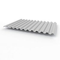 Профнастил оцинкованный с полимерным покрытием полиэстер С21 buildstor 0,65х1051мм RAL 7047 Телегрей 4