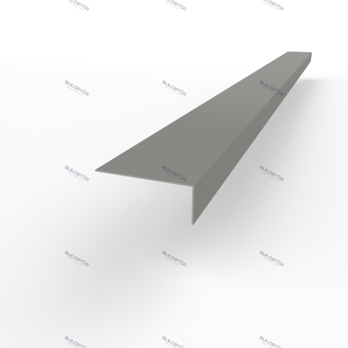 Лобовая планка (RAL 9007) оцинкованная, с порошковым покрытием 0,45 мм