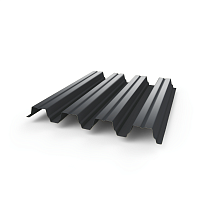 Профнастил Н75 - 0,65 (RAL 7024) с полимерным покрытием (полиэстер)