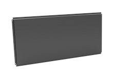 Фасадная кассета 1160х530 открытого типа оцинкованная, толщина 0,7 мм