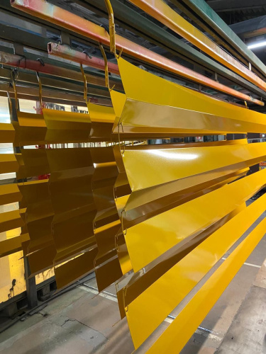 Планка угла внешнего RAL 1006 оцинкованный c порошковым покрытием 0,45мм фото 2