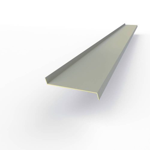 Отлив оконный оцинкованный c порошковым покрытием 0,7мм RAL 7003