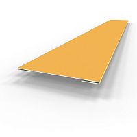 Планка стыковочная RAL 1017 оцинкованная c порошковым покрытием 0,45мм