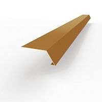 Карнизная планка RAL 8001 оцинкованная c порошковым покрытием 0,45мм
