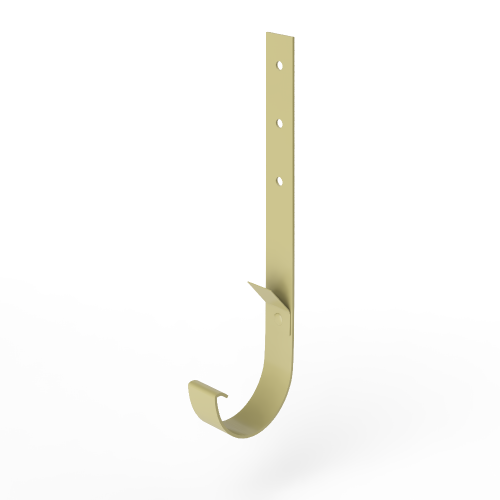 Крепление желоба водосточного c порошковым покрытием ф150x350мм RAL 1000