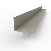 Планка угла внутренняя RAL 7036 оцинкованная c порошковым покрытием 0,45мм