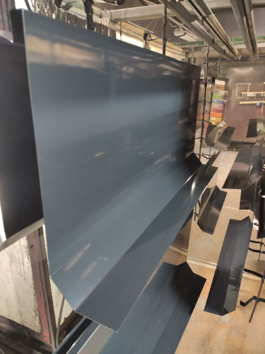 Планка угла внутренняя RAL 7016 оцинкованная c порошковым покрытием 0,45мм фото 4