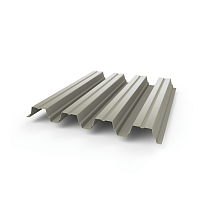 Профнастил Н75 - 0,65 (RAL 7044) с полимерным покрытием (полиэстер)