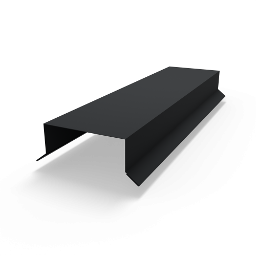 Парапет плоский RAL 9004 полиэстер 1 мм