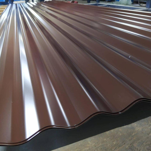 Профнастил оцинкованный с полимерным покрытием полиэстер С15 buildstor 0,4х1180мм RAL 6005 Зелёный мох фото 5