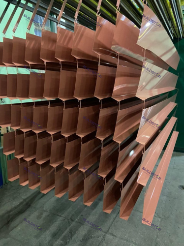 Лобовая планка (RAL 3012) оцинкованная, с порошковым покрытием 0,45 мм фото 3