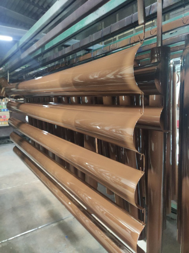 Желоб водосточный оцинкованный порошок ф120х2000мм RAL 6009 фото 9