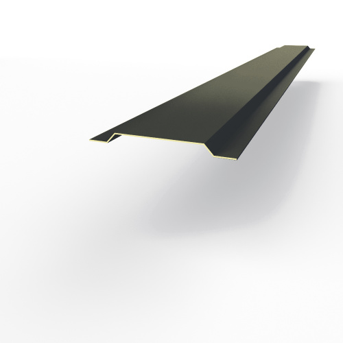 Нащельник RAL 7021 оцинкованный c порошковым покрытием 0,45мм