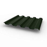 Профнастил НС44 (RAL 6007) 0,8х1047мм оцинкованный, с полимерным покрытием (Полиэстер)