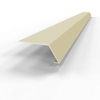 Карнизная планка RAL 1014 оцинкованный c порошковым покрытием 0,45мм полиуретан