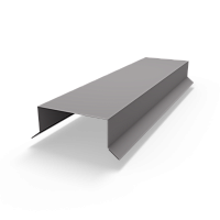 Парапет плоский RAL 7036 полиэстер 0,45 мм