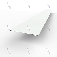 Планка стыковочная RAL 9003 оцинкованная c полимерным покрытием 0,45 мм