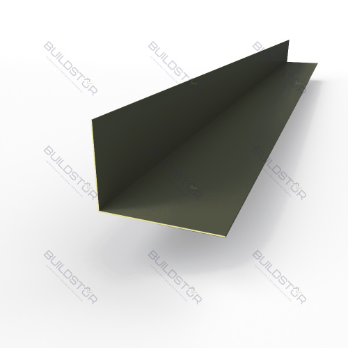 Планка угла внутренняя RAL 6006 оцинкованная c порошковым покрытием 0,45мм