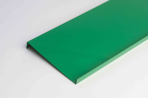 Отлив оконный оцинкованный c порошковым покрытием 1,5мм ширина более 625 мм RAL 6024