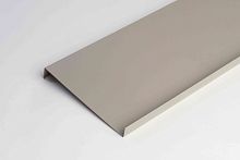 Отлив оконный оцинкованный c порошковым покрытием 1,2мм ширина более 625 мм RAL 7036