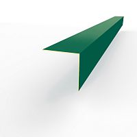 Планка угла внешнего RAL 6036 оцинкованная c порошковым покрытием 0,45мм