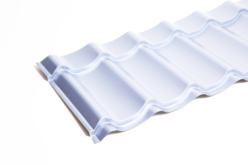 Металлочерепица Монтеррей классик оцинкованная с полимерным покрытием 0.4x1180мм  RAL 9004 фото 9