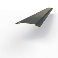 Нащельник RAL 7024 оцинкованный c порошковым покрытием 0,45мм