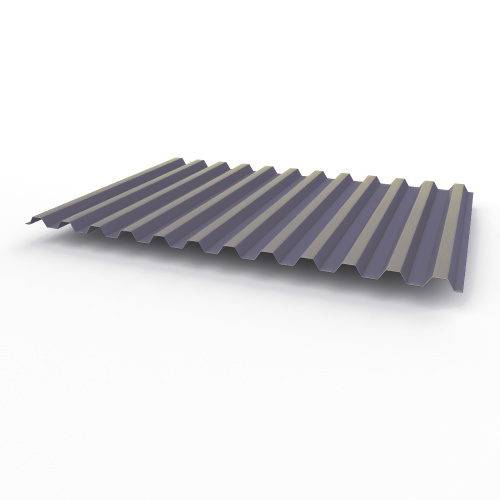 Профнастил оцинкованный с полимерным покрытием полиэстер С21 buildstor 0,35х1051мм RAL 4012 Перламутрово-ежевичный Профнастил оцинкованный с полимерным покрытием полиэстер С21 buildstor 0,35х1051мм RAL 4012 Перламутрово-ежевичный