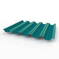 Профнастил оцинкованный с полимерным покрытием полиэстер НС35 buildstor 0,45х1060мм RAL 5021 Водная синь