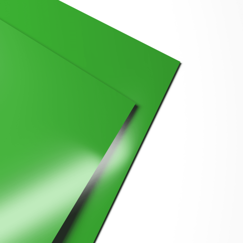 Гладкий лист 1.0мм RAL 6018 Желто-зелёный