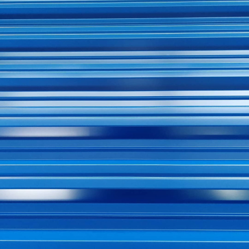 Профнастил НС35 - 0,45 - RAL 9010 оцинкованный, с полимерным покрытием (Полиэстер) фото 3