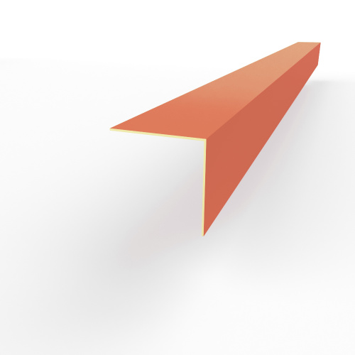 Планка угла внешнего RAL 3022 оцинкованная c порошковым покрытием 0,45мм