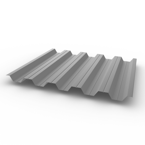 Профнастил НС35 - 0,65 - RAL 9022 оцинкованный, с полимерным покрытием (Полиэстер)