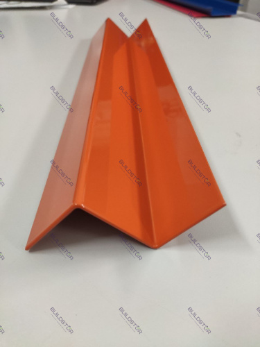 Планка угла внутренняя RAL 2010 оцинкованная c порошковым покрытием 0,45мм фото 3