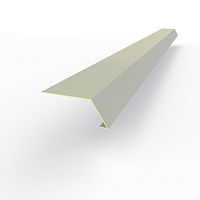 Карнизная планка RAL 7038 оцинкованная c порошковым покрытием 0,45мм