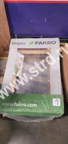 Окно мансардное дерево, лак ручка снизу Fakro FTP-V L3/P2 ThermoPro Profi 78*160см фото 36