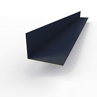 Планка угла внутренняя RAL 5011 оцинкованная c порошковым покрытием 0,45мм
