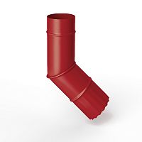 Колено водосточное оцинкованное порошок ф180мм RAL 3001