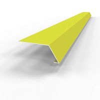 Карнизная планка RAL 1016 оцинкованный c порошковым покрытием 0,45мм