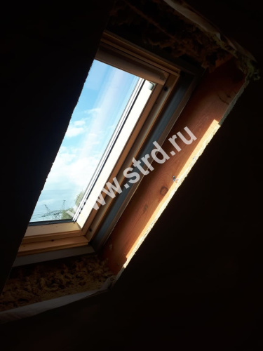 Окно мансардное дерево, лак ручка снизу Velux GLL FK06 1061B Дизайн WoodLine 66*118см фото 30