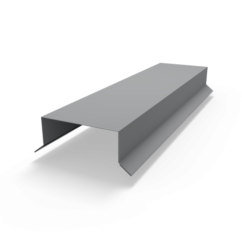 Парапет плоский RAL 7004 полиэстер 0,5 мм