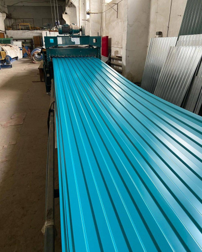 Профнастил оцинкованный с полимерным покрытием полиэстер С10 buildstor 0,6х1180мм RAL 8017 Шоколадно-коричневый фото 9