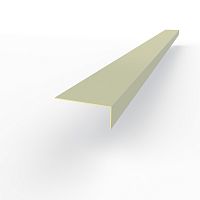 Лобовая планка (RAL 7032) оцинкованная, с порошковым покрытием 0,45 мм